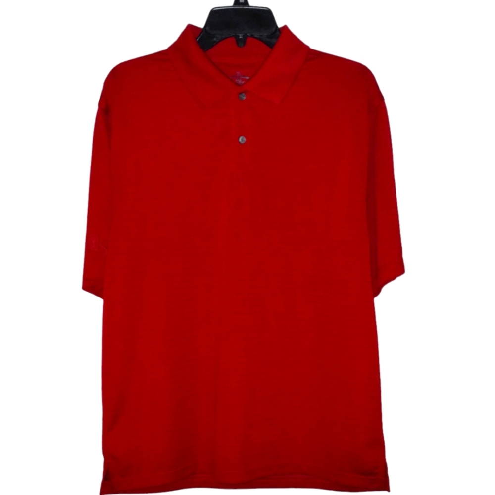 Champions Tour Men's Polo Red Golf Shirt